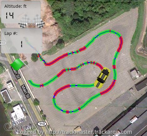 course map courtesy Tom Bracci